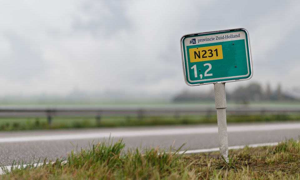 N231 Werkzaamheden rotonde bij Nieuwveen 26 - 29 november 2024