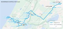 Noordwijk Schiphol HOV-trace