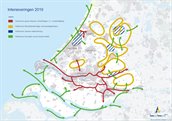 Kaart groenblauwe verbindingen: intensiveringen 2019