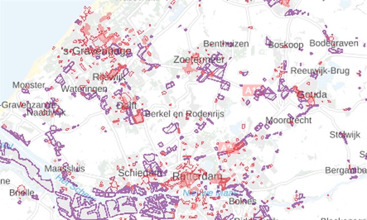 Bedrijventerreinen zH