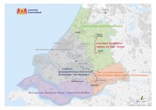 Kaart Concessiegebieden Zuid-Holland