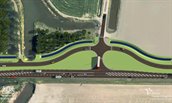 5b N215 Vroonweg nieuwe situatie