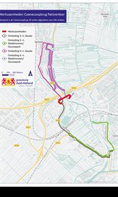 Werkzaamheden Coenecoopbrug fietsverkeer