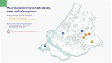 Kaarte Maatregelenpakket Toekomstbestendig water- en bodemsysteem