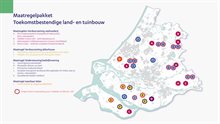Kaart Maatregelenpakket Toekomstbestendige land- en tuinbouw
