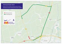 Werkzaamheden N216 schelluinen: omleiding via de N214 en de A27