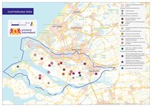 Overzichtkaarten Kerngebieden Zuid-Hollandse Delta