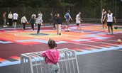 Sportende kinderen