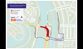 Julianasluis werkzaamheden fietspad