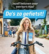 Campagne fietsapp Das zo gefietst