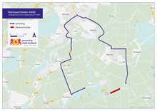 Wegwerkzaamheden N463 Woerdense Verlaat.