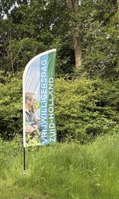Vlag van de vrijwilligersdag