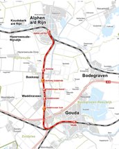 Spoorverbinding Alphen aan den Rijn - Gouda