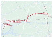 M26_07_01273_Kaarten_R-net_treinen_Dordrecht-Geldermalsen